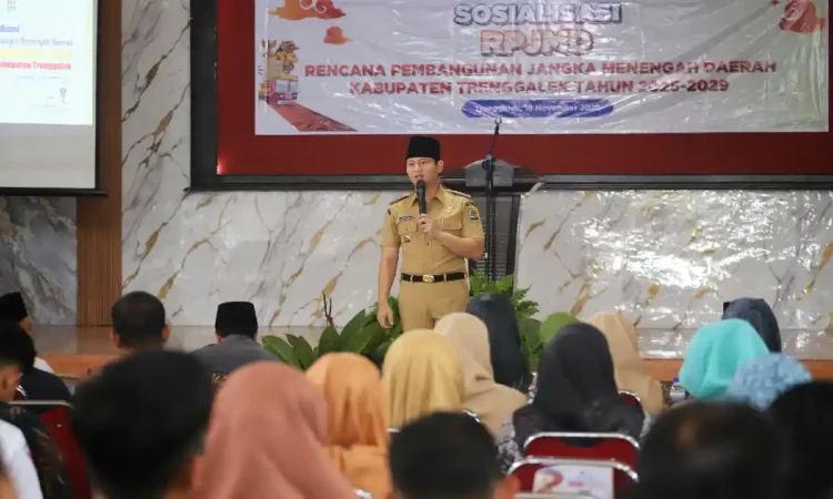 Mas Ipin Bertekad Wujudkan Trenggalek Adil dan Makmur, Tertuang Dalam Visi RPJMD 2025-2029