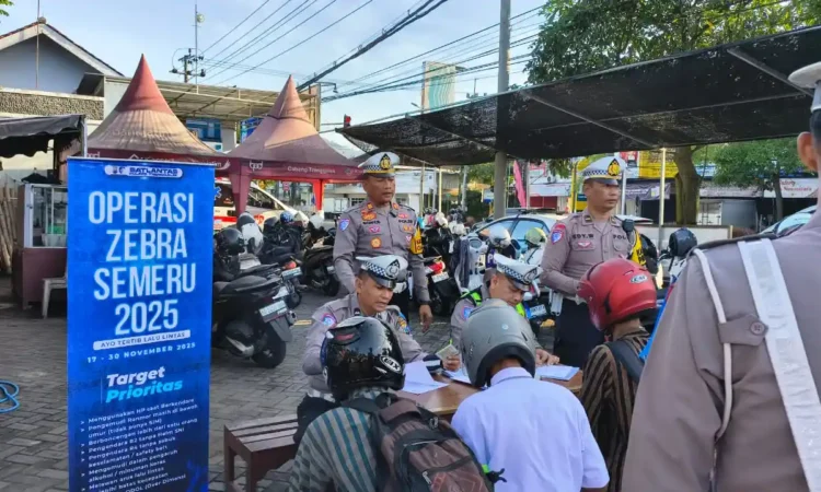 Polres Trenggalek Catat Hampir 18 Ribu Pelanggar Dalam 10 Hari Operasi Zebra Semeru 