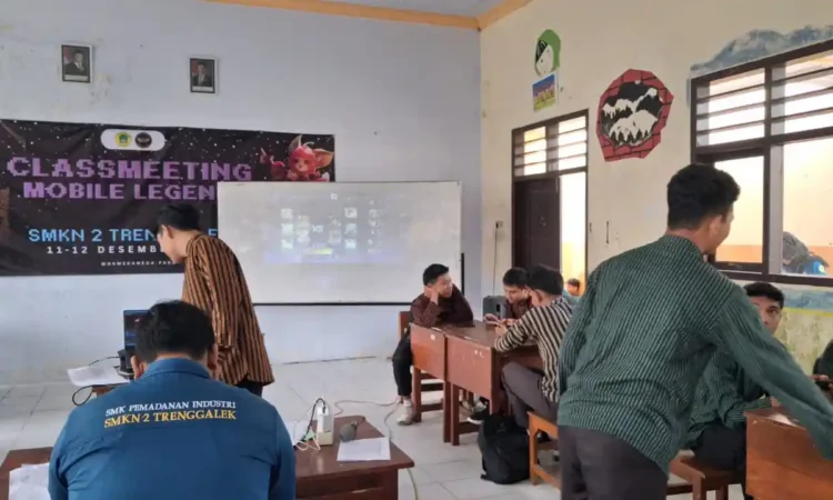 SMKN 2 Trenggalek Gelar Classmeet Mobile Legends, Diikuti 29 Tim Usai SAS