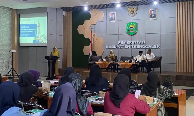 Disperinaker Trenggalek Mulai Gelar Sosialiasi Kenaikan UMK ke Pelaku Usaha dan Pekerja