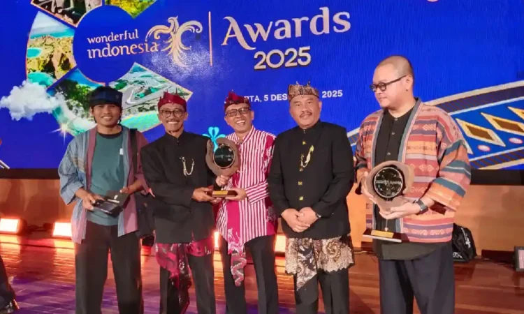 Desa Wonocoyo Trenggalek Raih Juara II Desa Wisata Berbasis Alam di Wonderful Indonesia Awards 2025
