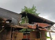 Angin Kencang di Trenggalek Akibatkan 5 Rumah Warga Rusak