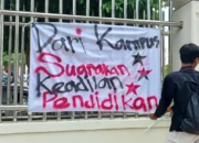 Kawal Sidang Kasus Penganiayaan Guru, GMNI Trenggalek Desak JPU Ajukan Tuntutan Berat