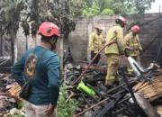 Dapur Rumah Warga Trenggalek Terbakar, Diduga Akibat Korsleting Listrik