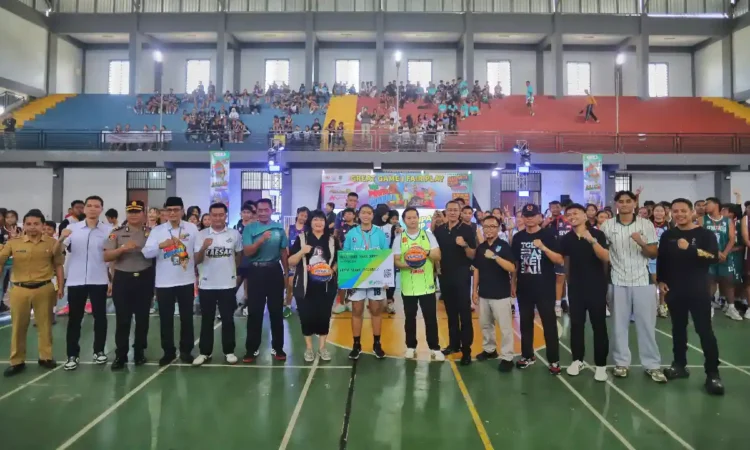 Turnamen Bola Basket Bupati Cup ke-3 Trenggalek Resmi Dibuka