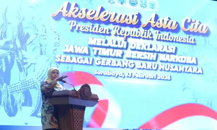 Jawa Timur Bersinar Diluncurkan, Perkuat Komitmen Daerah Berantas Narkoba