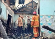 Rumah Dua Lantai di Trenggalek Terbakar, Kerugian Capai Rp 100 Juta