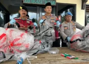 Operasi Gabungan di Trenggalek Tekan Balon Udara Saat Kupatan