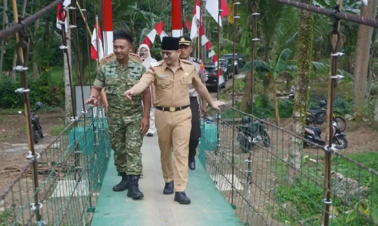 Jembatan Garuda di Prigi Resmi Beroperasi, Bupati Trenggalek, Satu Lagi di Desa Tegaren