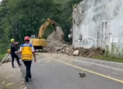 Penanganan Longsor KM 16 Trenggalek-Ponorogo Hari Kedua Capai 45 Persen