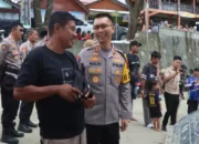 Kapolres Trenggalek Tinjau Pengamanan Wisata Watulimo, Pastikan Arus Libur Lebaran Kondusif