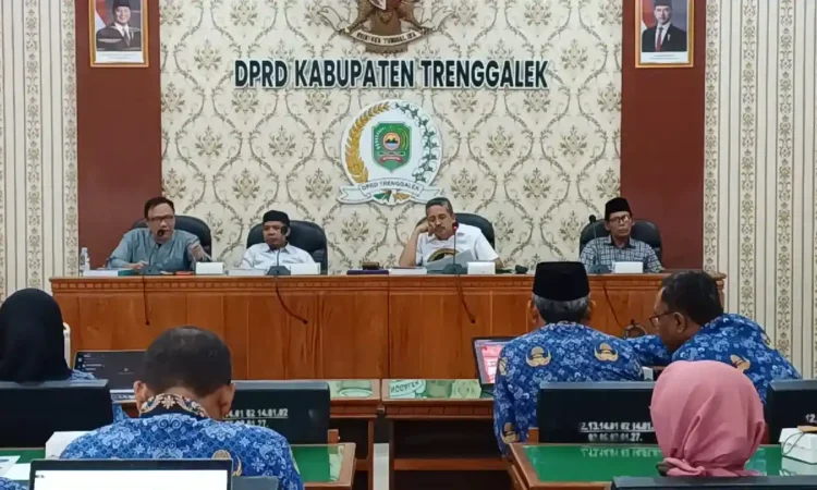 Pansus DPRD Trenggalek Periksa Capaian LKPJ, ATS Hingga Angka Harapan Hidup Dinilai Valid