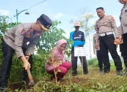 Polres Trenggalek Tanam 200 Pohon di 14 Kecamatan, Antisipasi Kekeringan