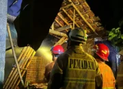 Kandang Kambing di Trenggalek Terbakar, Api Sempat Merembet ke Rumah Warga