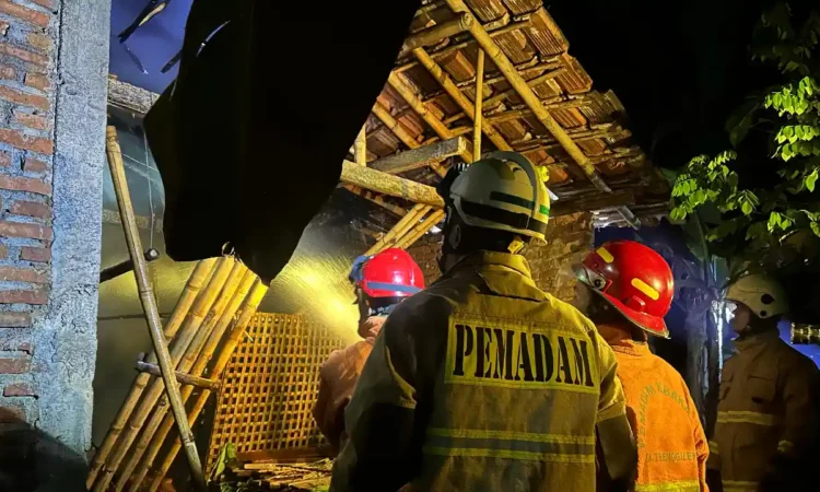 Kandang Kambing di Trenggalek Terbakar, Api Sempat Merembet ke Rumah Warga
