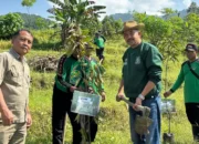 PKB Trenggalek Kembali Lakukan Penghijauan, Tanam Ratusan Bibit Pohon Ucapan Muscab