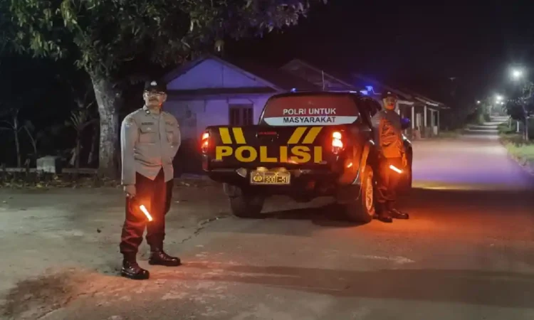 Patroli “Blue Light” Polres Trenggalek Sasar Titik Rawan Kriminalitas Malam Hari
