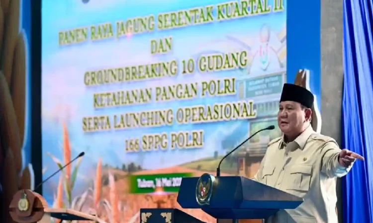 Prabowo Tegaskan Ketahanan Pangan Jadi Kunci Negara Bertahan