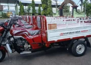 30 Kendaraan Roda Tiga Merek Viar Diterima 15 Desa di Trenggalek untuk Operasional KDMP