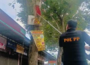 Bredel Puluhan Banner dan Iklan Rokok Langgar Aturan, Satpol PP Trenggalek: Jangan Pasang Sembarangan