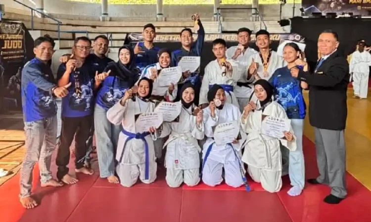 Atlet Judo Polres Trenggalek Borong 5 Medali di Kejuaraan Piala Kapolda Jatim 2026