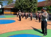 Polisi Bekali Pengurus OSIS SMPN 2 Trenggalek Materi Kepemimpinan dan Tertib Lalu Lintas