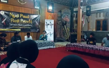 Ngaji Pusaka Panji Patrem di Trenggalek Kenalkan Filosofi Keris kepada Mahasiswa dan Masyarakat