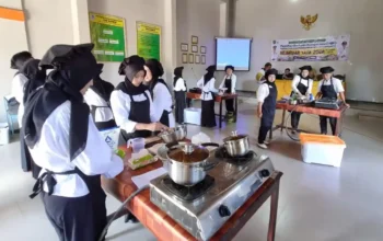 Buka Pelatihan Tata Boga, Disperinaker Trenggalek Siapkan Wirausaha Baru dan Pengembangan