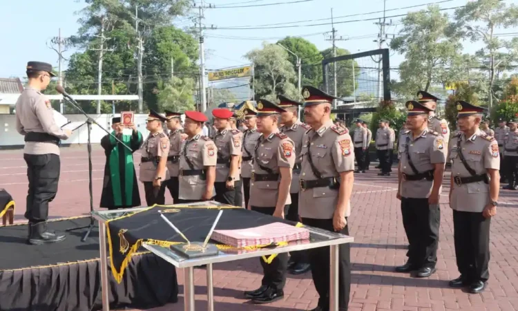 Rotasi Pejabat Utama dan Kapolsek di Polres Trenggalek, Wajah Baru Isi Pos Strategis