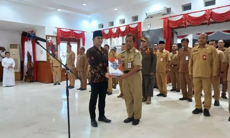 Stefanus Triadi Atmono Resmi Dilantik sebagai Pj Sekda Trenggalek, Jabat Selama Tiga Bulan