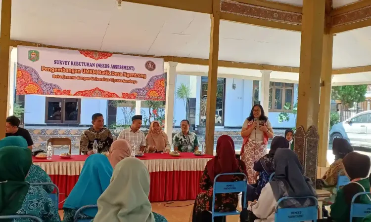 Batik Ngentrong Trenggalek Bersolek, TP PKK Gandeng Universitas Ciputra Benahi Desain dan Branding