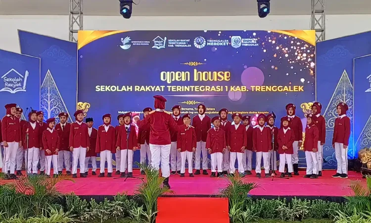 Sekolah Rakyat Trenggalek Gelar Open House, Para Siswa Mulai Tempati Gedung Baru
