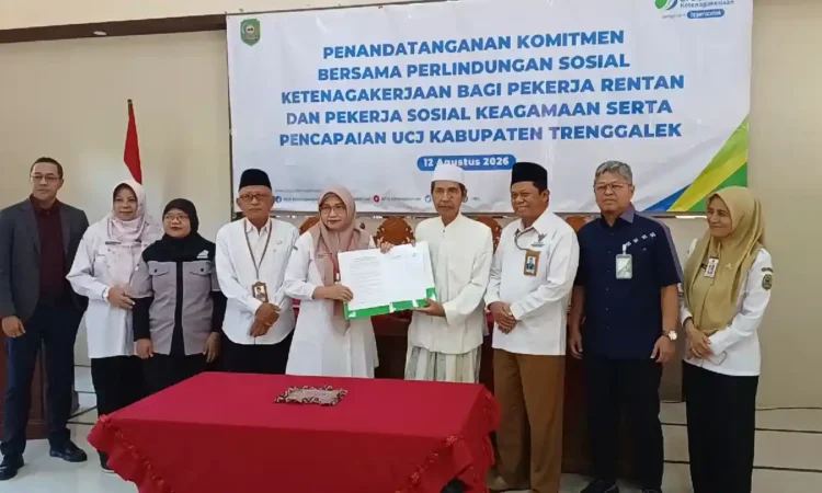 Disperinaker Trenggalek Perluas Cakupan BPJS Ketenagakerjaan Dari Guru Ngaji Hingga Petani Tembakau