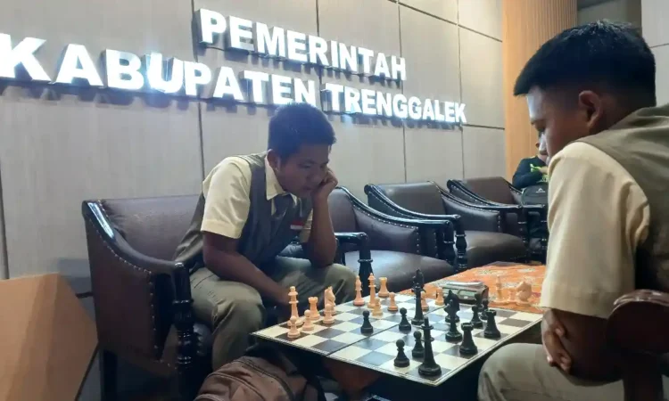 Semarak HUT ke-81 RI, Turnamen Catur di Trenggalek Diikuti 250 Pelajar