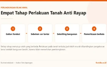 Curah Hujan Tinggi dan Pentingnya Perlindungan Rayap Sejak Tahap Konstruksi