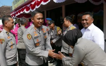 Kapolres Trenggalek Cek Anggota Polsek Kampak dan Munjungan, Tekankan Pelayanan Humanis