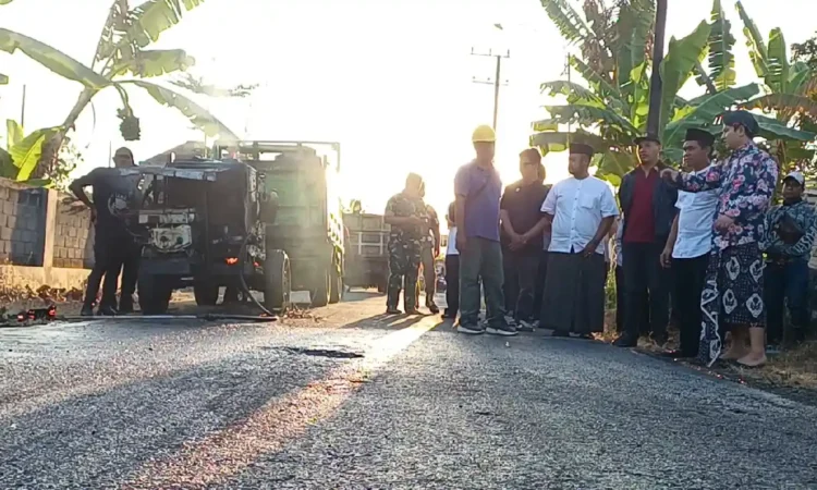 Jalan Ruas Pandean-Malasan Trenggalek yang Sempat Viral Kini Diperbaiki Total