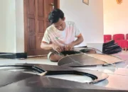 Hobi Layangan Jadi Ladang Rezeki, Pemuda Trenggalek Ini Produksi 100 Buah per Bulan