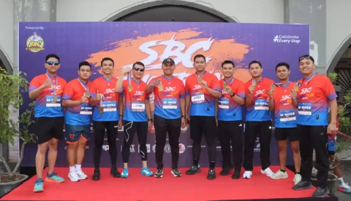 ​Semarakkan SBC Fun Run 4K, Kapolres Trenggalek Ajak Warga Isi Kegiatan Positif