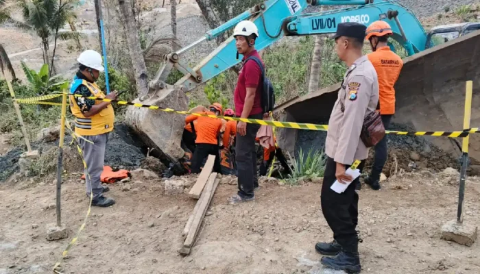 Kecelakaan Kerja di Area Proyek Bendungan Bagong Trenggalek, Sopir Truck Asal Cilacap Meninggal
