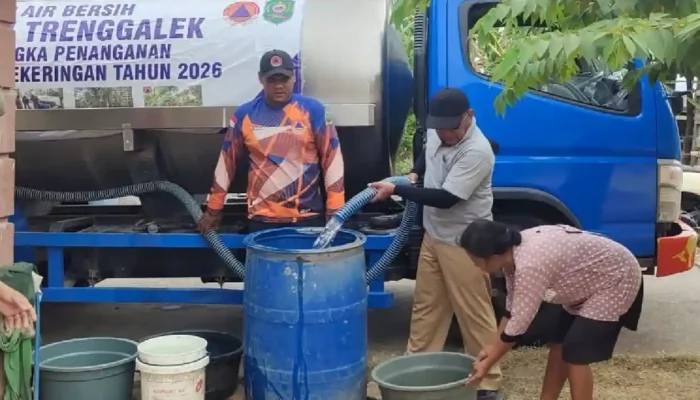 13.326 KK di Trenggalek Terdampak Kekeringan, Total 39.423 Jiwa di 66 Desa Butuh Air Bersih