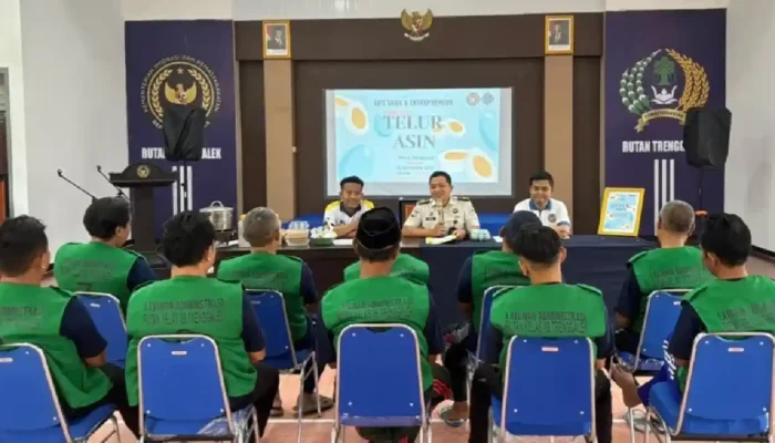 Bekal Penting Setelah Bebas, 15 Napi Rutan Trenggalek Belajar Rahasia Bisnis Telur Asin